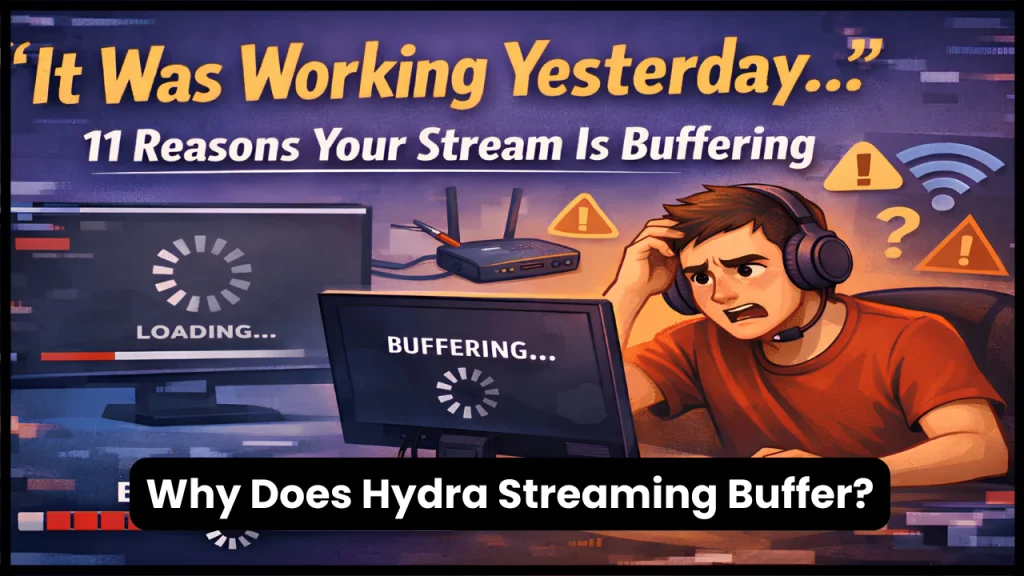 Why Does Hydra Streaming Buffer?