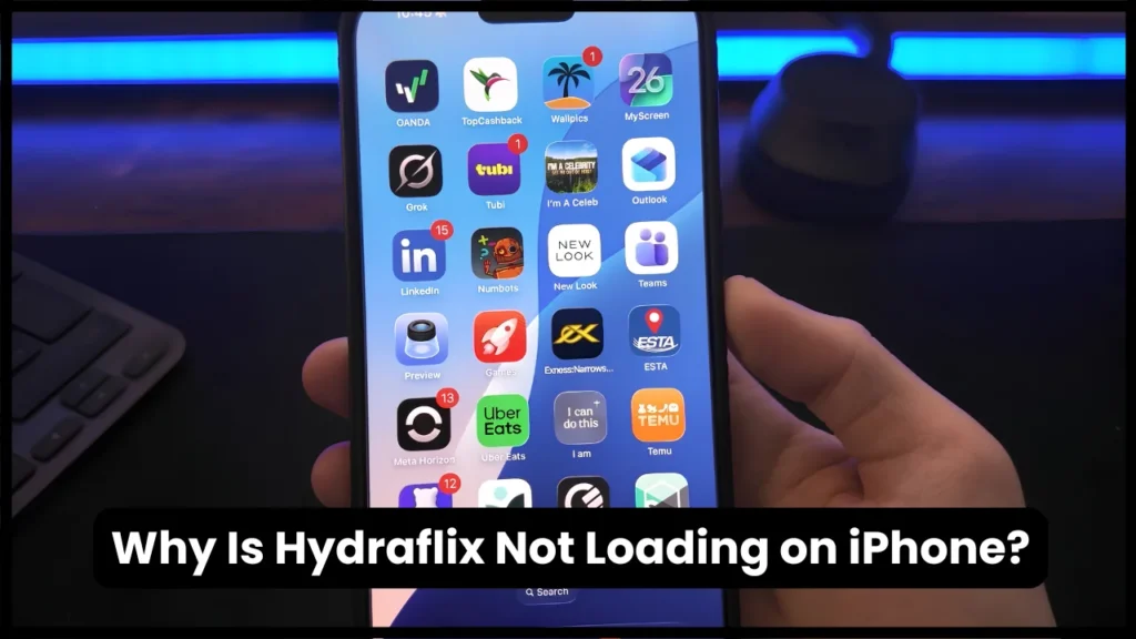 Why Is Hydraflix Not Loading on iPhone